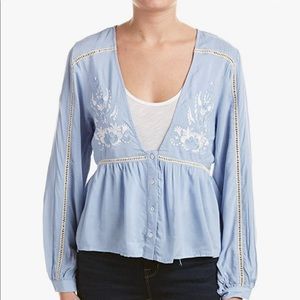 Somedays Lovin Moody Embroidered Blouse